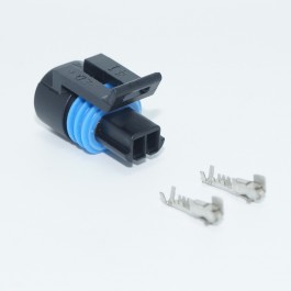 2-pin Metri-pack connector, front