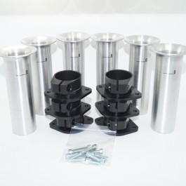 Emerald adjustable trumpets set off 6