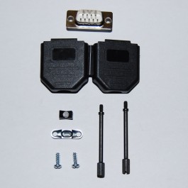 9 pin D connector – Black