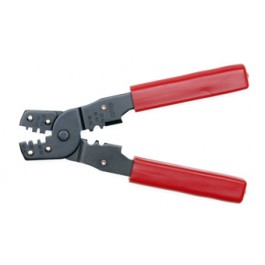 Crimping tool for non insulated terminals