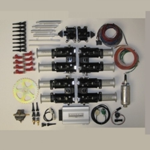 Generic Throttle body conversion kits for 8 cylinder engines.