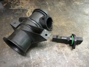 Typical MAF meter and MAF Duct