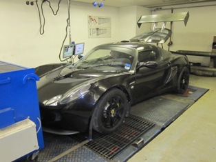 Audi powered Exige using Emerald K6