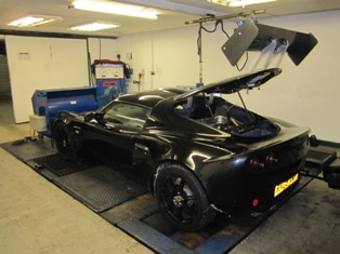 Audi powered Exige ready for Mapping