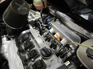 Audi 1.8T engine with COP ignition