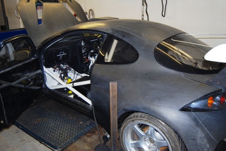 A fully prepared car...